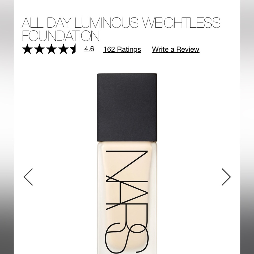 NARS ALL DAY LUMINOUS WEIGHTLESS FOUNDATION